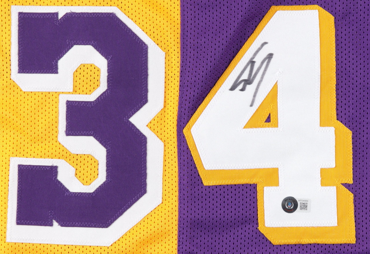 Shaquille O'Neal Signed Jersey (Beckett) at PristineAuction.com Shaquille O'Neal Signed Jersey (Beckett) at PristineAuction.com