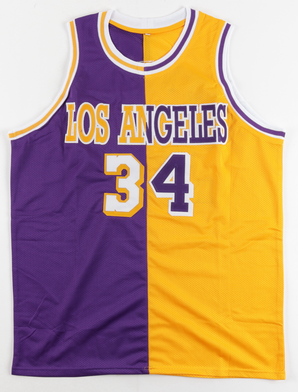 Shaquille O'Neal Signed Jersey (Beckett) at PristineAuction.com Shaquille O'Neal Signed Jersey (Beckett) at PristineAuction.com