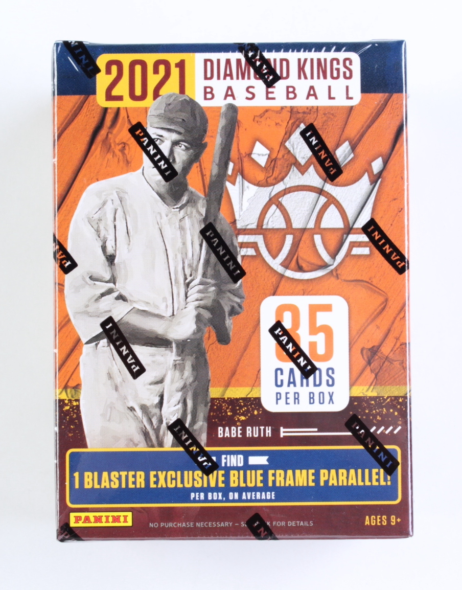 2021 Diamond Kings Baseball Blaster Box with (7) Packs at PristineAuction.com 2021 Diamond Kings Baseball Blaster Box with (7) Packs at PristineAuction.com
