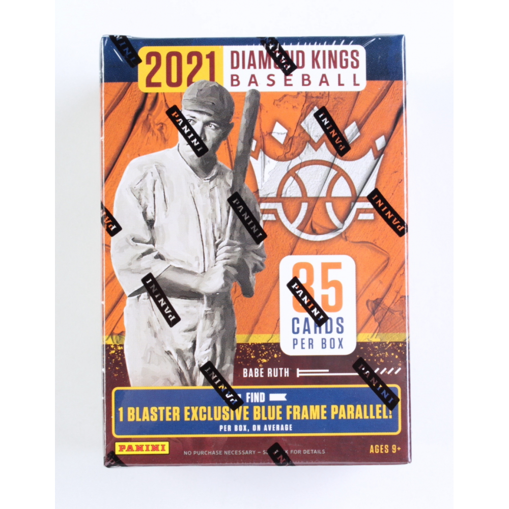 2021 Diamond Kings Baseball Blaster Box with (7) Packs Pristine Auction