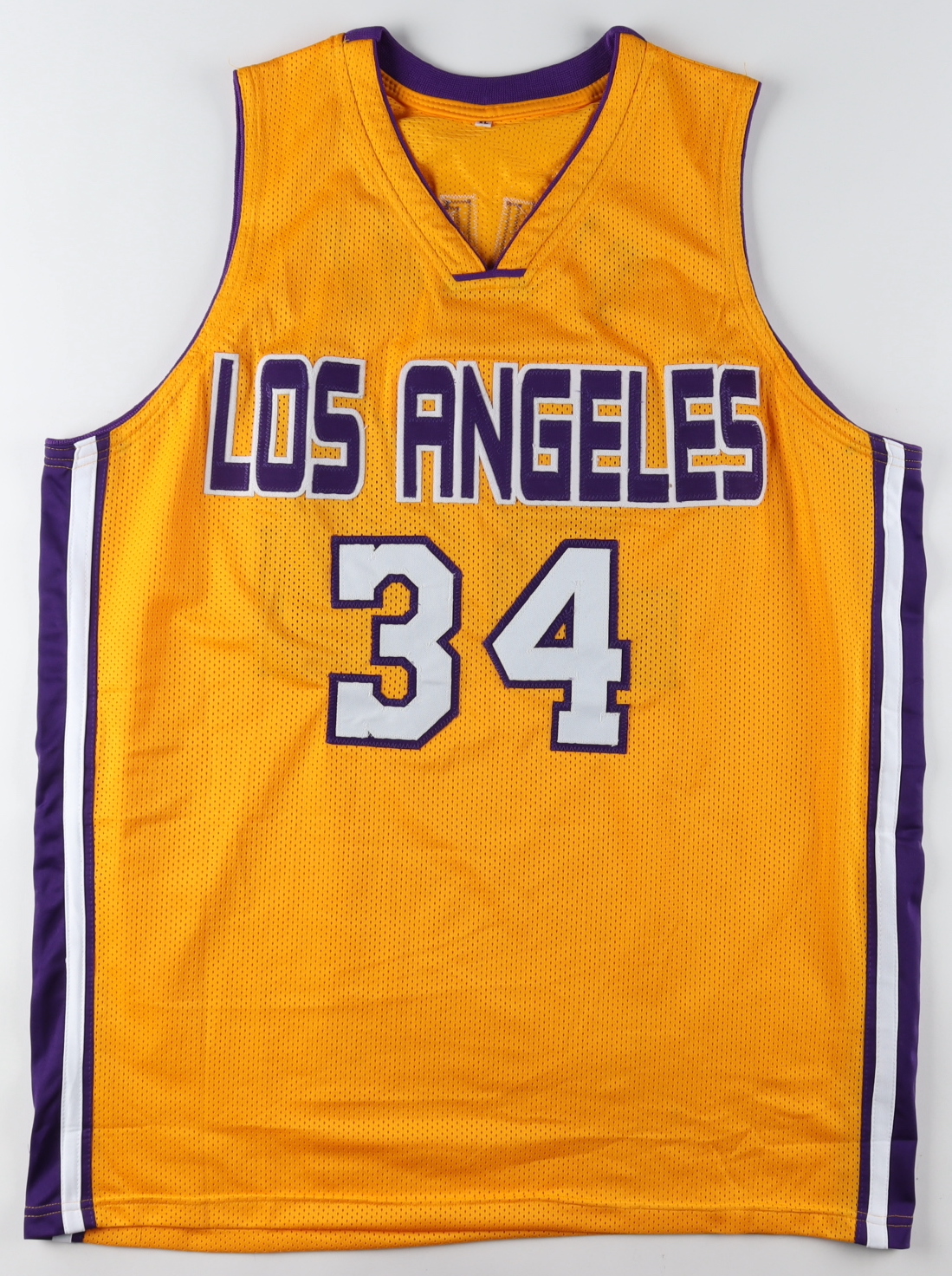 Shaquille O'Neal Signed Jersey (Beckett) at PristineAuction.com Shaquille O'Neal Signed Jersey (Beckett) at PristineAuction.com