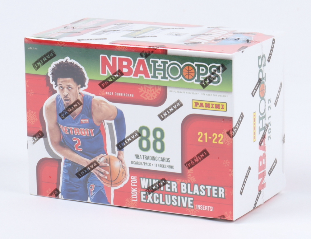 2021-22 Panini NBA Hoops Winter Basketball Blaster Box with (11 ...
