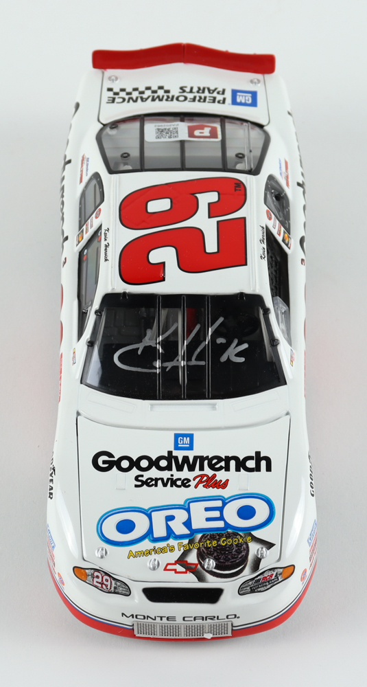 Kevin Harvick Signed NASCAR #29 GM Goodwrench Service Plus Oreo Show Car 2001 Monte Carlo - 1:24 Premium Action Diecast Car (PA) at PristineAuction.com Kevin Harvick Signed NASCAR #29 GM Goodwrench Service Plus Oreo Show Car 2001 Monte Carlo - 1:24 Premium Action Diecast Car (PA) at PristineAuction.com