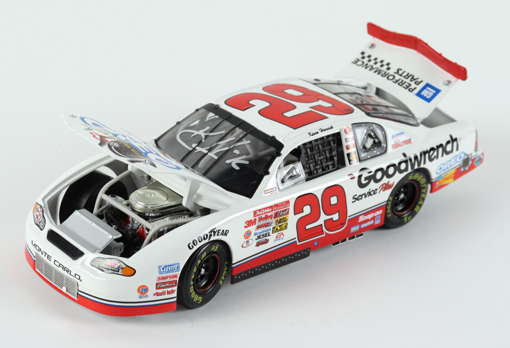 Kevin Harvick Signed NASCAR #29 GM Goodwrench Service Plus Oreo Show Car 2001 Monte Carlo - 1:24 Premium Action Diecast Car (PA) at PristineAuction.com Kevin Harvick Signed NASCAR #29 GM Goodwrench Service Plus Oreo Show Car 2001 Monte Carlo - 1:24 Premium Action Diecast Car (PA) at PristineAuction.com