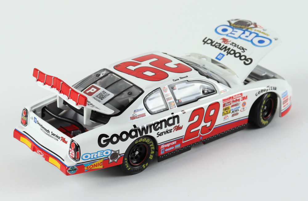 Kevin Harvick Signed NASCAR #29 GM Goodwrench Service Plus Oreo Show Car 2001 Monte Carlo - 1:24 Premium Action Diecast Car (PA) at PristineAuction.com Kevin Harvick Signed NASCAR #29 GM Goodwrench Service Plus Oreo Show Car 2001 Monte Carlo - 1:24 Premium Action Diecast Car (PA) at PristineAuction.com