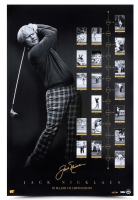 Jack Nicklaus Signed LE "The Golden Standard" 24x36 Custom Framed Photo Display (UDA) at PristineAuction.com