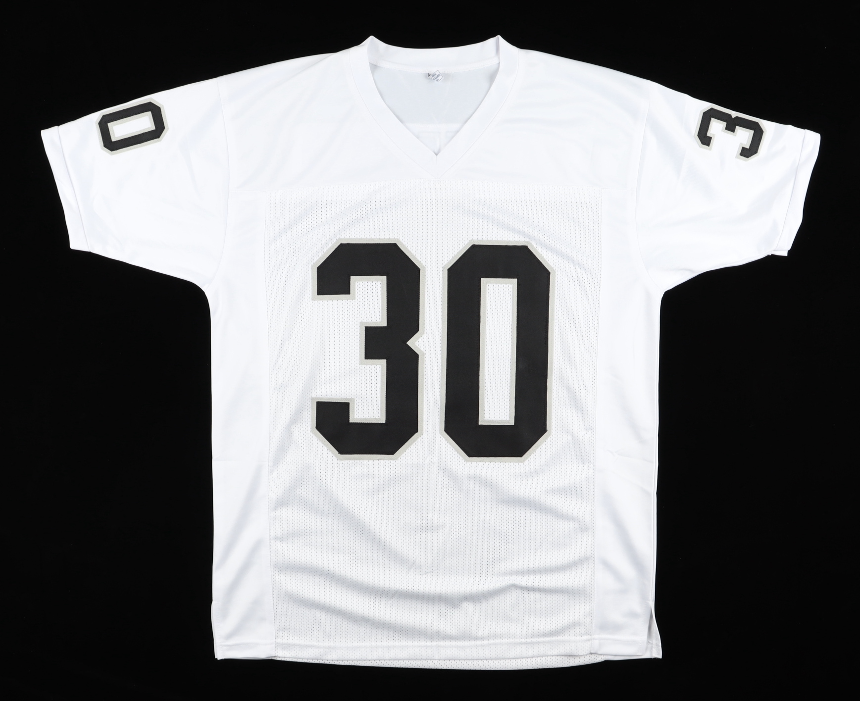 Mark van Eeghen Signed Jersey Inscribed "SB XI XV" (JSA) at PristineAuction.com Mark van Eeghen Signed Jersey Inscribed "SB XI XV" (JSA) at PristineAuction.com