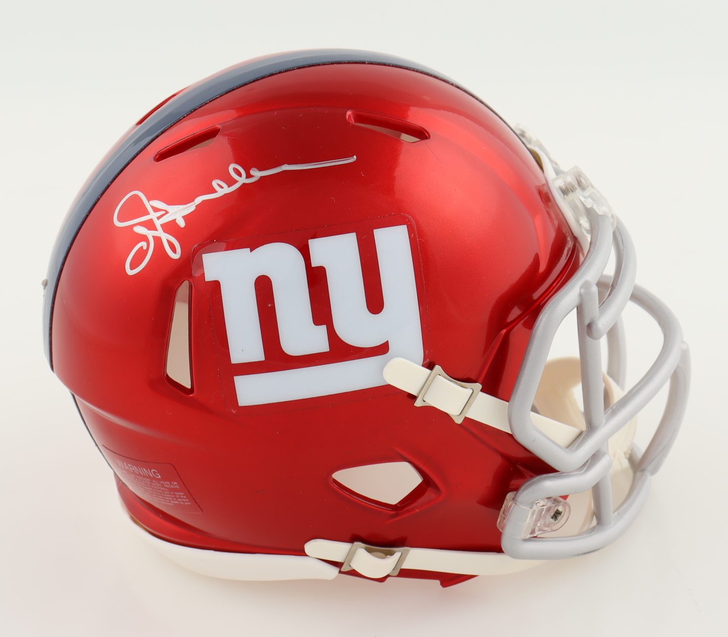 Ottis Anderson Signed Giants Flash Alternate Speed Mini Helmet (Schwartz) at PristineAuction.com Ottis Anderson Signed Giants Flash Alternate Speed Mini Helmet (Schwartz) at PristineAuction.com