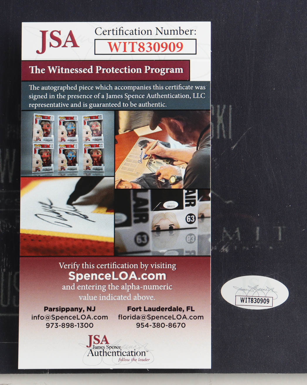 James O'Barr Signed "The Crow" 27x40 Movie Poster Inscribed "Victims..Aren't We All" (JSA) at PristineAuction.com James O'Barr Signed "The Crow" 27x40 Movie Poster Inscribed "Victims..Aren't We All" (JSA) at PristineAuction.com