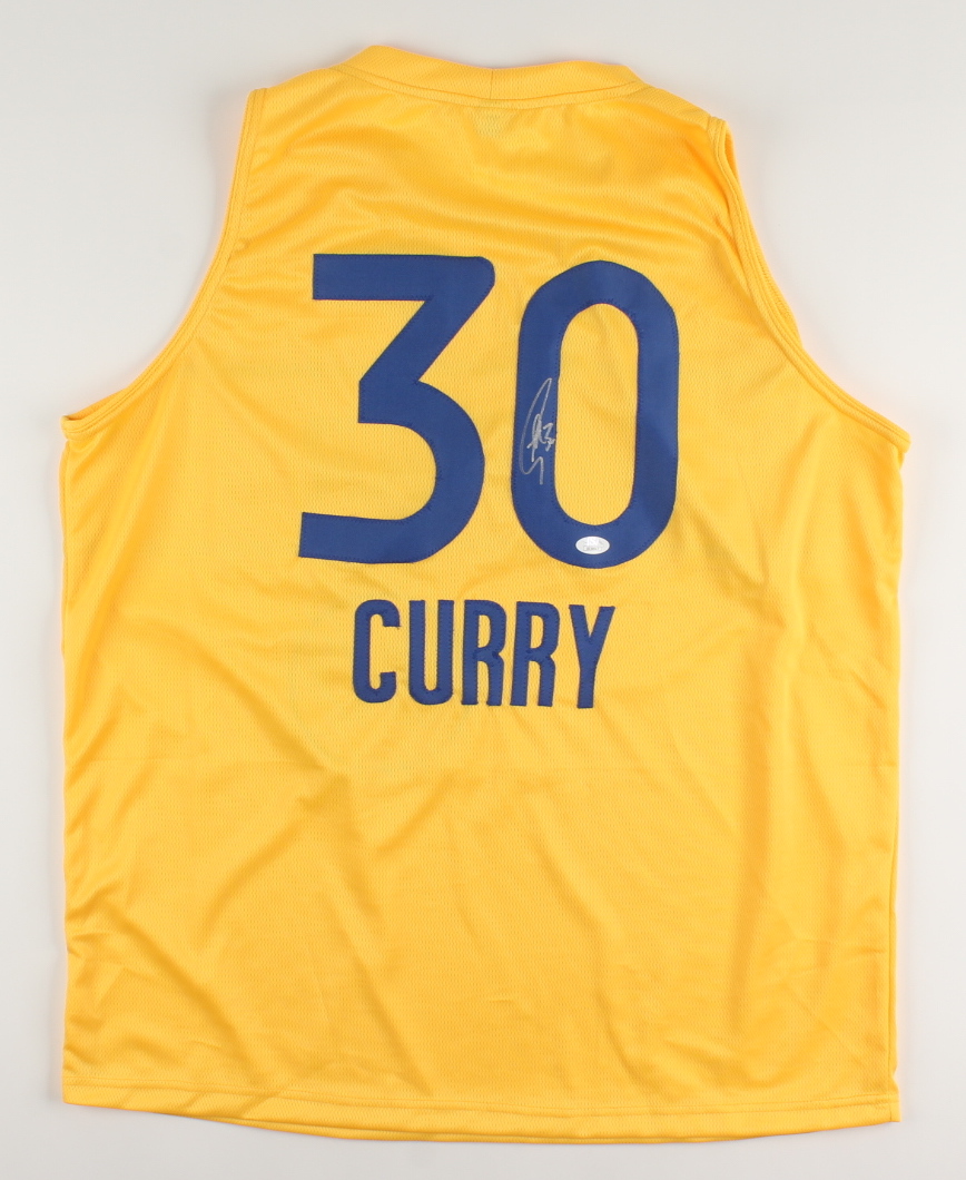 Stephen Curry Signed Jersey (JSA) at PristineAuction.com Stephen Curry Signed Jersey (JSA) at PristineAuction.com