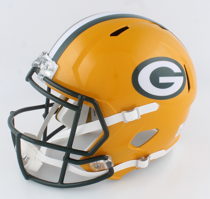 Jerry Kramer Signed Packers Full-Size Speed Helmet Inscribed "HOF 2018" (Kramer) at PristineAuction.com Jerry Kramer Signed Packers Full-Size Speed Helmet Inscribed "HOF 2018" (Kramer) at PristineAuction.com