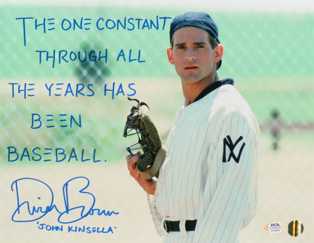 Dwier Brown Signed "Field of Dreams" 11x14 Photo Inscribed "John