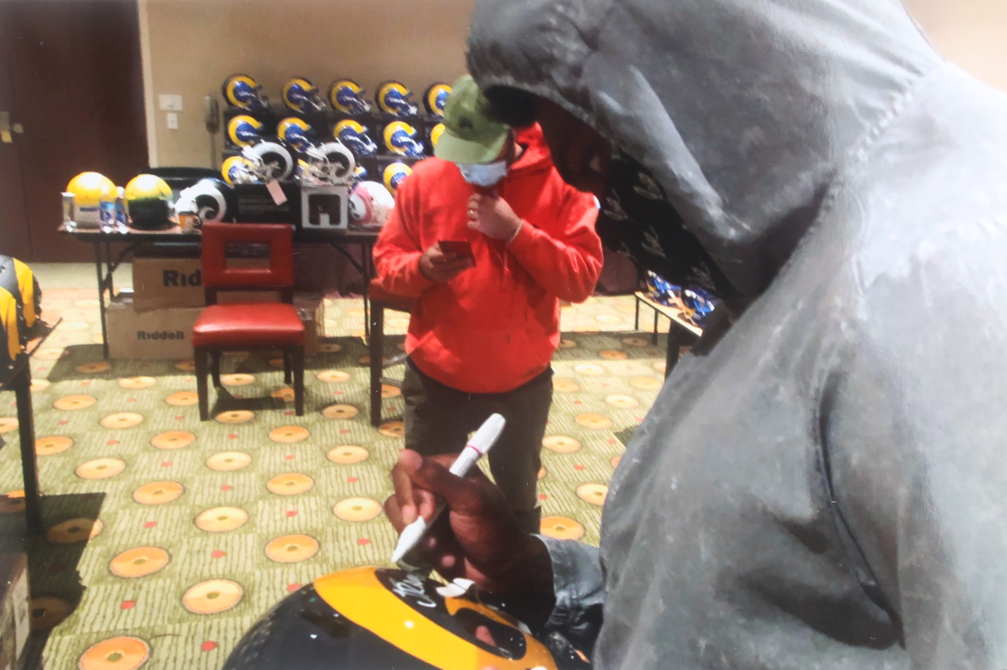 Jalen Ramsey Signed Rams Full-Size Authentic On-Field Speed Helmet (Radkte) at PristineAuction.com Jalen Ramsey Signed Rams Full-Size Authentic On-Field Speed Helmet (Radkte) at PristineAuction.com