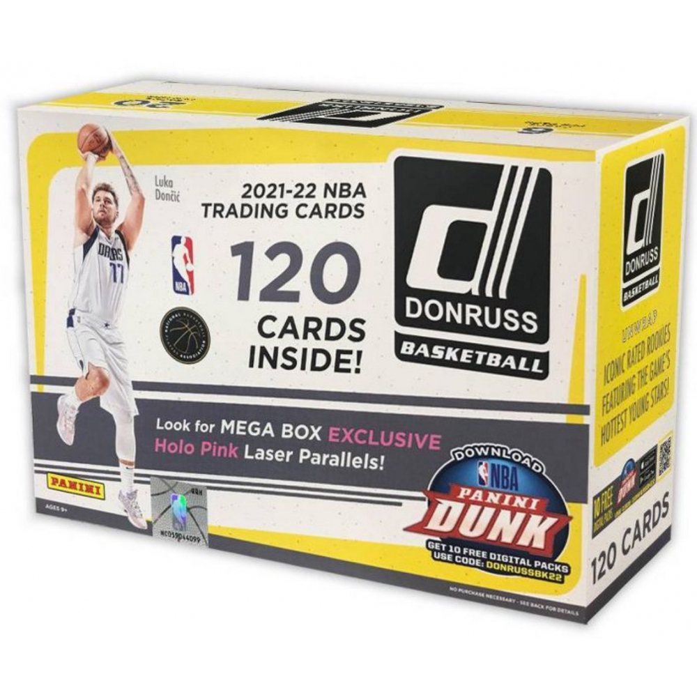 202122 Panini Donruss Basketball Mega Box (Holo Pink Laser Parallels