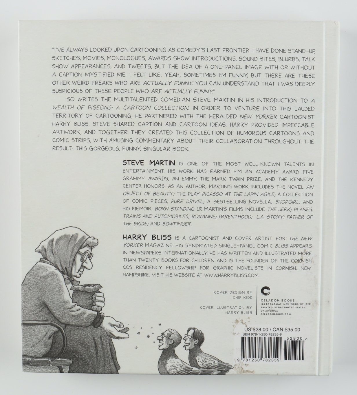 Steve Martin & Harry Bliss Signed "A Wealth of Pigeons: A Cartoon Collection" Hardcover Book (JSA) at PristineAuction.com Steve Martin & Harry Bliss Signed "A Wealth of Pigeons: A Cartoon Collection" Hardcover Book (JSA) at PristineAuction.com