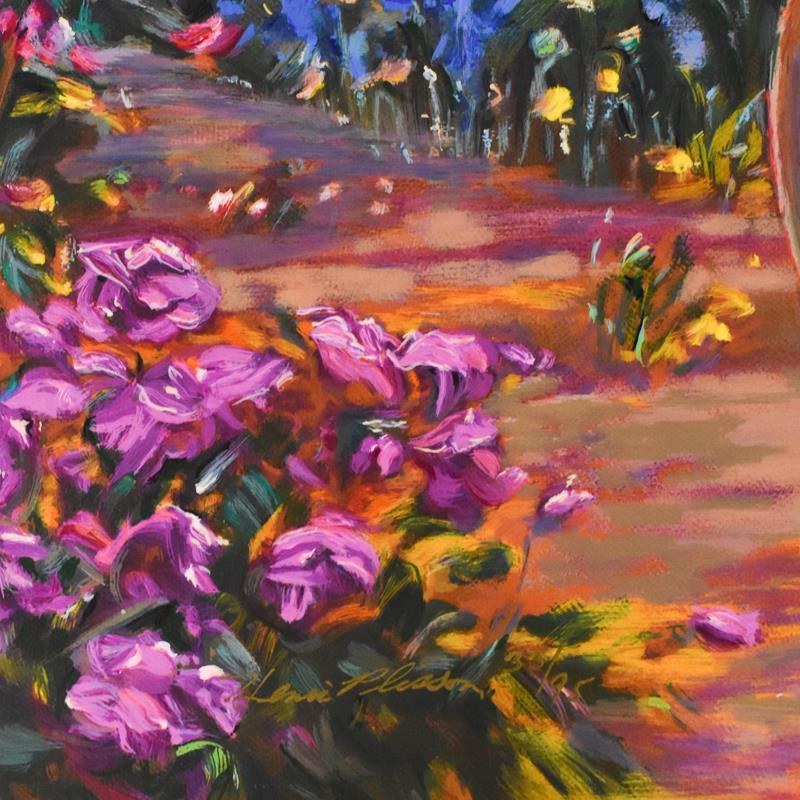 Henri Plisson Signed "Rose Cottage" LE 30x24 Serigraph on Canvas #33/95 (PA) at PristineAuction.com Henri Plisson Signed "Rose Cottage" LE 30x24 Serigraph on Canvas #33/95 (PA) at PristineAuction.com