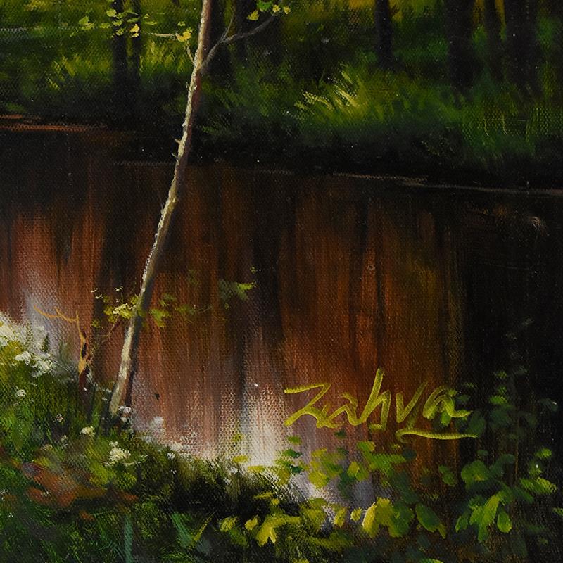 Zahra Signed 30x40 Original Oil Painting on Canvas (PA) | Pristine Auction