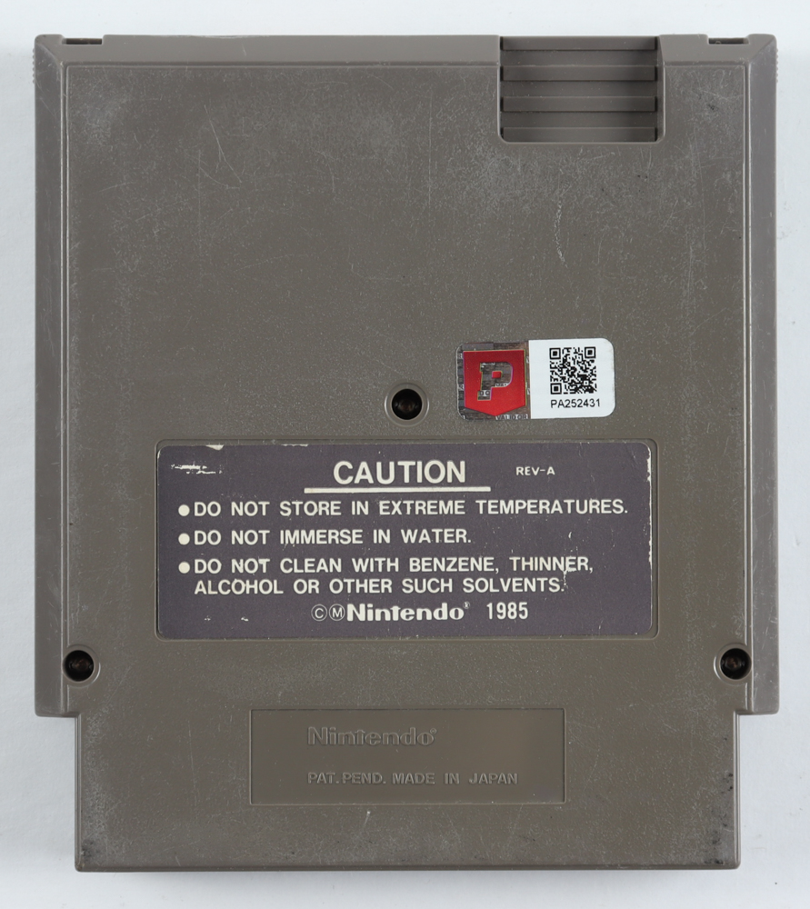 Ari Lehman Signed Original 1989 "Friday the 13th" Nintendo NES Video Game Cartridge Inscribed "Game Over!" & "OG Jason" (PA) (Imperfect) at PristineAuction.com Ari Lehman Signed Original 1989 "Friday the 13th" Nintendo NES Video Game Cartridge Inscribed "Game Over!" & "OG Jason" (PA) (Imperfect) at PristineAuction.com