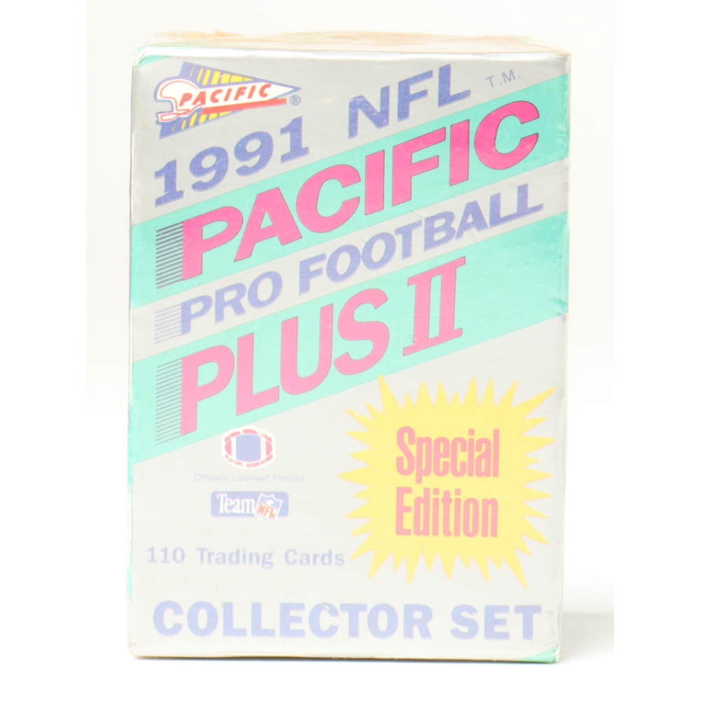 Pacific Pro 1991 Pacific Pro Plus 2 Special Edition Set of (110) Football Cards ...