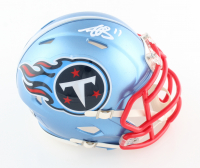 A.J. Brown Signed Titans Flash Alternate Speed Mini Helmet (Beckett) at PristineAuction.com