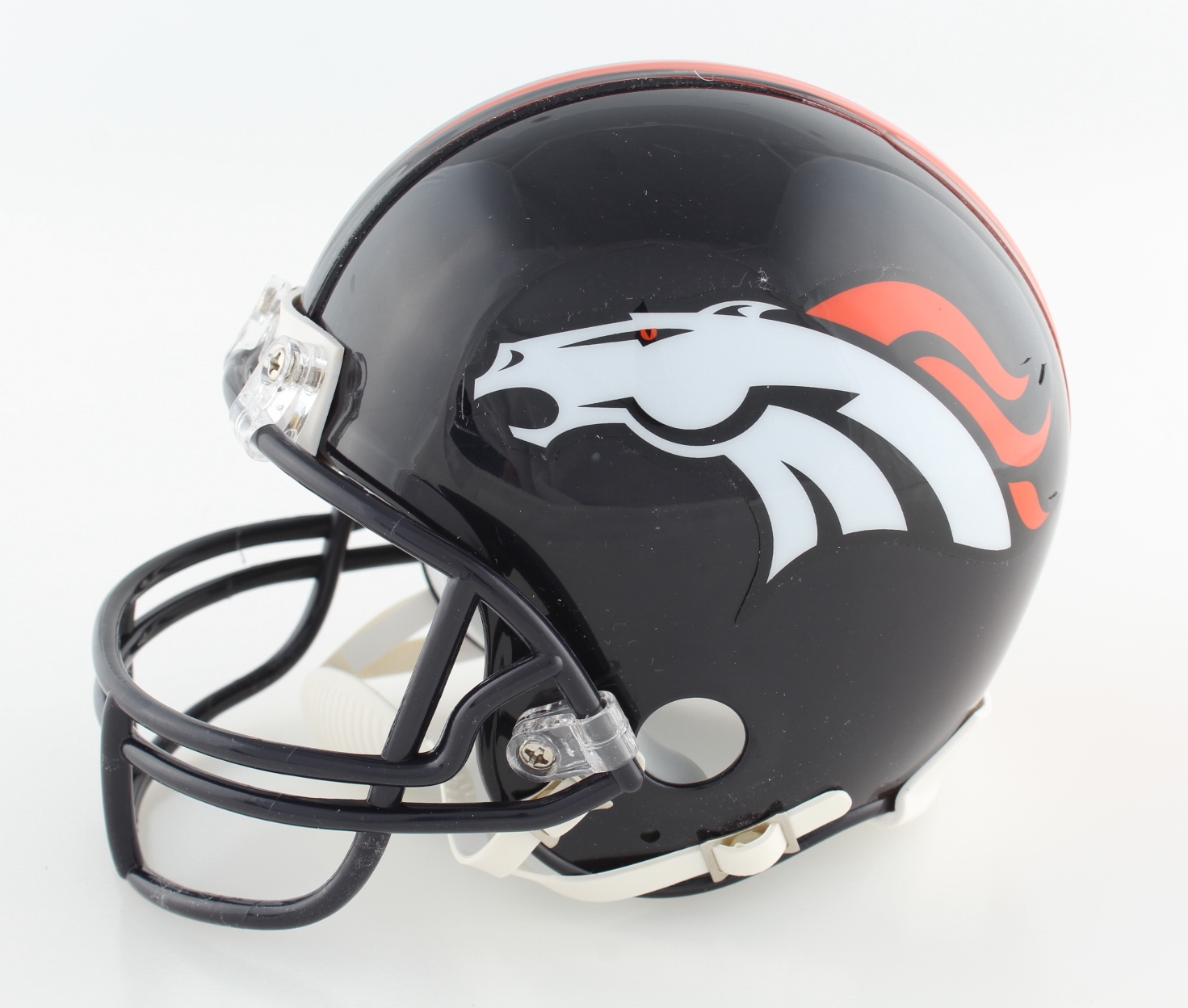 Courtland Sutton Signed Broncos Mini Helmet (Beckett) at PristineAuction.com Courtland Sutton Signed Broncos Mini Helmet (Beckett) at PristineAuction.com
