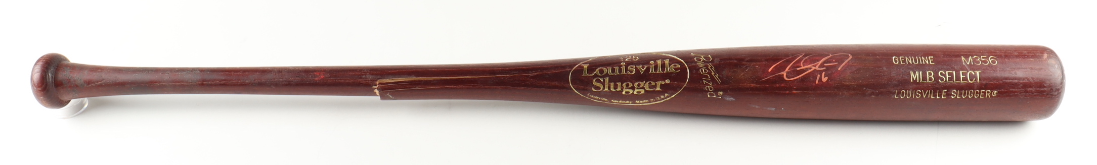 Angel Pagan Signed Louisville Slugger M356 Baseball Bat (JSA) at PristineAuction.com Angel Pagan Signed Louisville Slugger M356 Baseball Bat (JSA) at PristineAuction.com