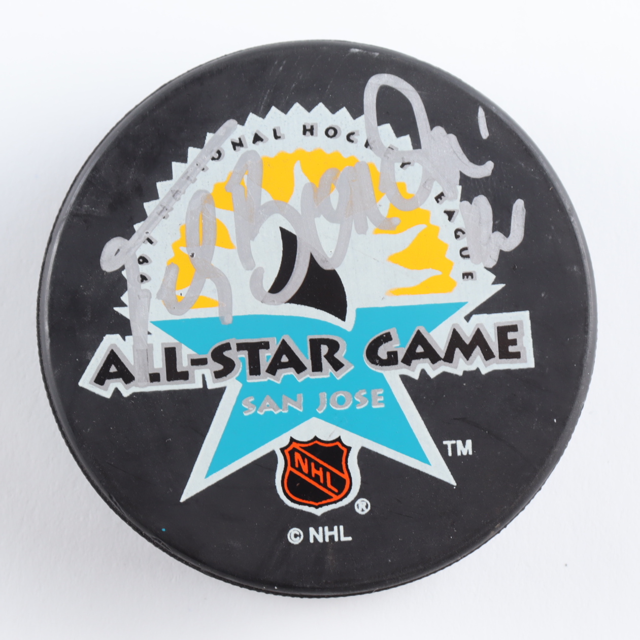 Peter Bondra Signed 1997 NHL All-Star Game Logo Hockey Puck (JSA) at PristineAuction.com Peter Bondra Signed 1997 NHL All-Star Game Logo Hockey Puck (JSA) at PristineAuction.com