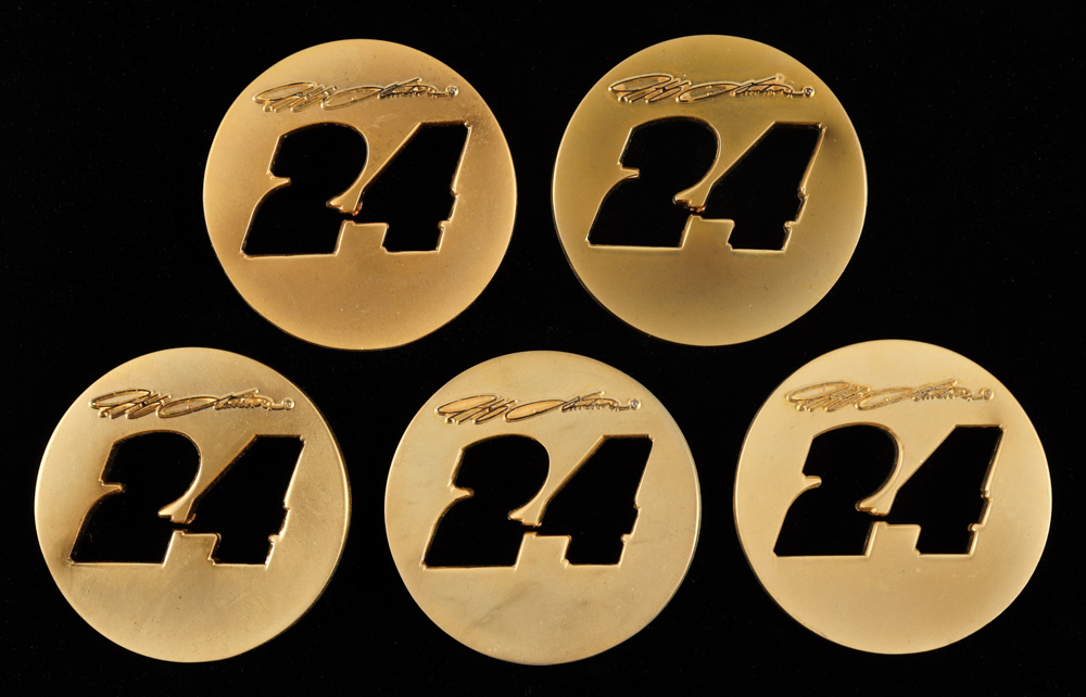 Jeff Gordon Commemorative Coin Set with Case at PristineAuction.com Jeff Gordon Commemorative Coin Set with Case at PristineAuction.com