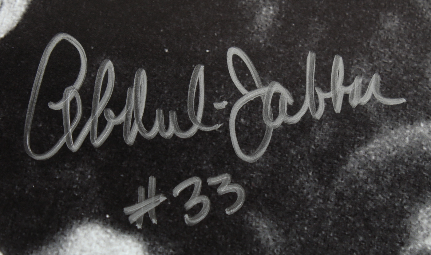 Kareem Abdul-Jabbar & John Wooden Signed UCLA Bruins 16x20 Photo (JSA) at PristineAuction.com Kareem Abdul-Jabbar & John Wooden Signed UCLA Bruins 16x20 Photo (JSA) at PristineAuction.com