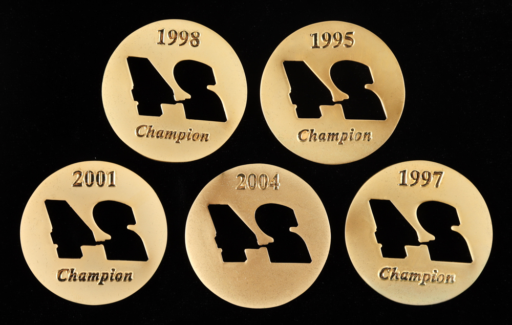 Jeff Gordon Commemorative Coin Set with Case at PristineAuction.com Jeff Gordon Commemorative Coin Set with Case at PristineAuction.com