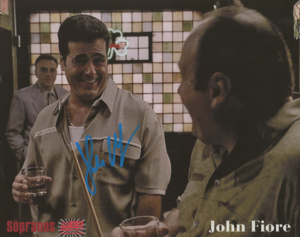John Fiore Signed "The Sopranos" 8x10 Photo (YSMS) Pristine Auction