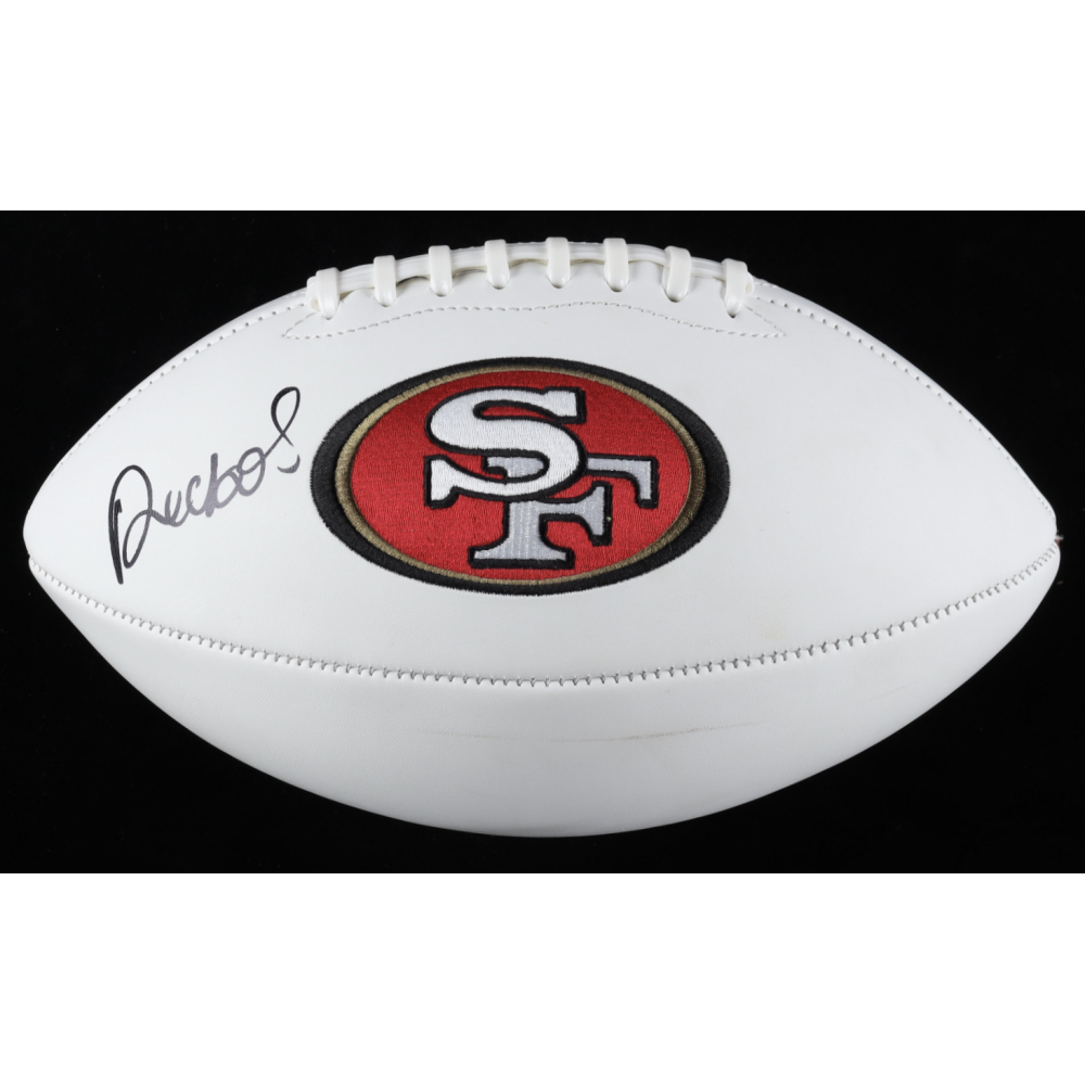 Deebo Samuel Signed 49ers Logo Football (PSA) at PristineAuction.com