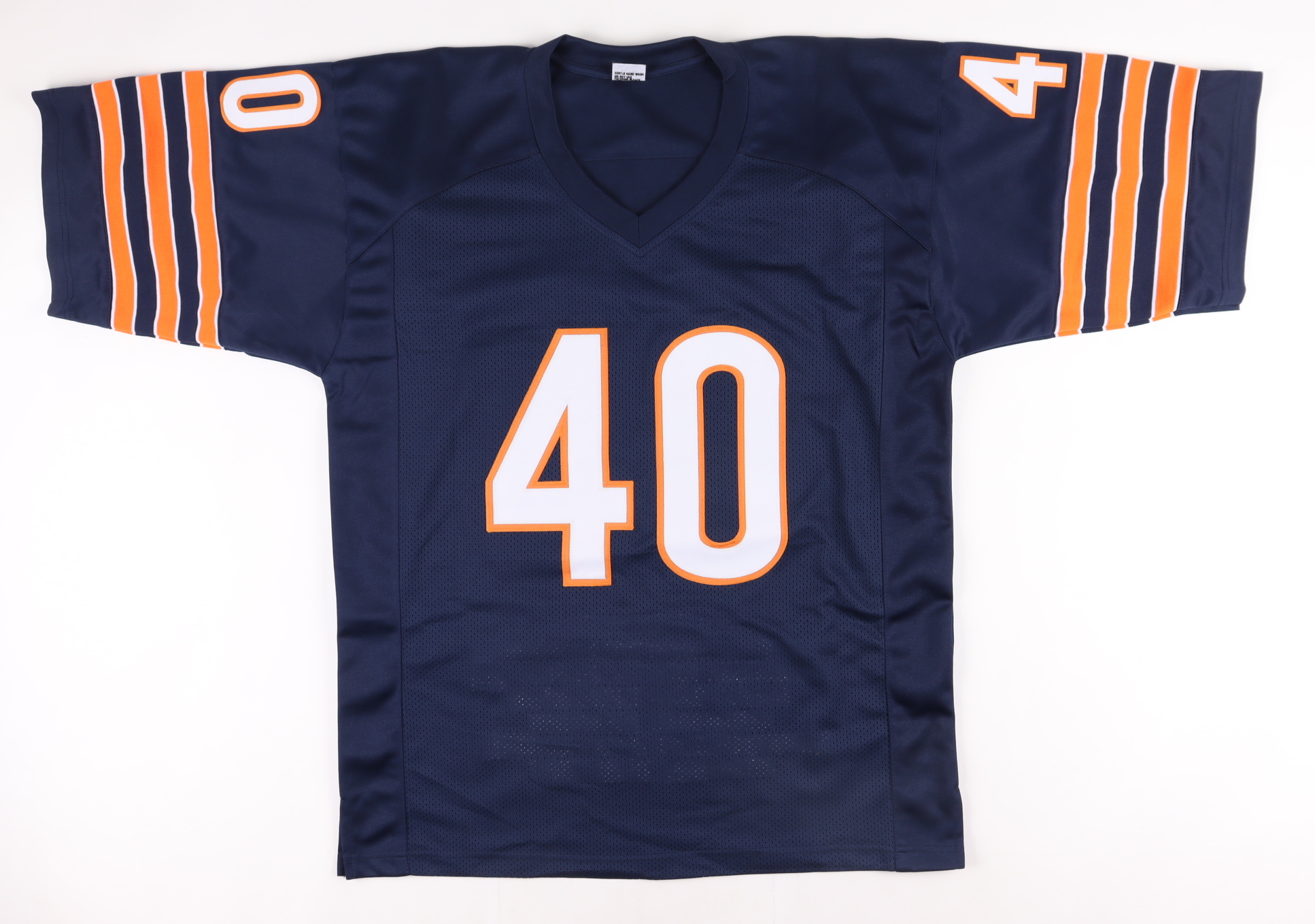 Gale Sayers Signed Career Highlight Stat Jersey (PSA) at PristineAuction.com Gale Sayers Signed Career Highlight Stat Jersey (PSA) at PristineAuction.com