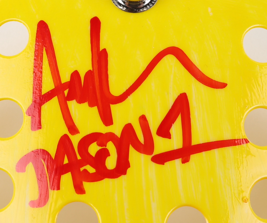 Ari Lehman Signed "Friday the 13th" Jason Voorhees Mask Inscribed "Jason 1" (Lehman) at PristineAuction.com Ari Lehman Signed "Friday the 13th" Jason Voorhees Mask Inscribed "Jason 1" (Lehman) at PristineAuction.com