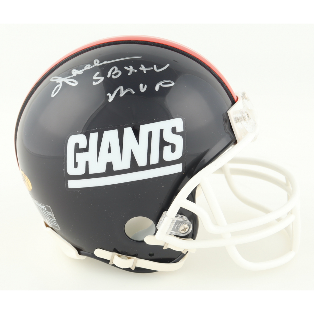 Ottis Anderson Signed Giants Mini Helmet Inscribed "SB XXV MVP" (MAB