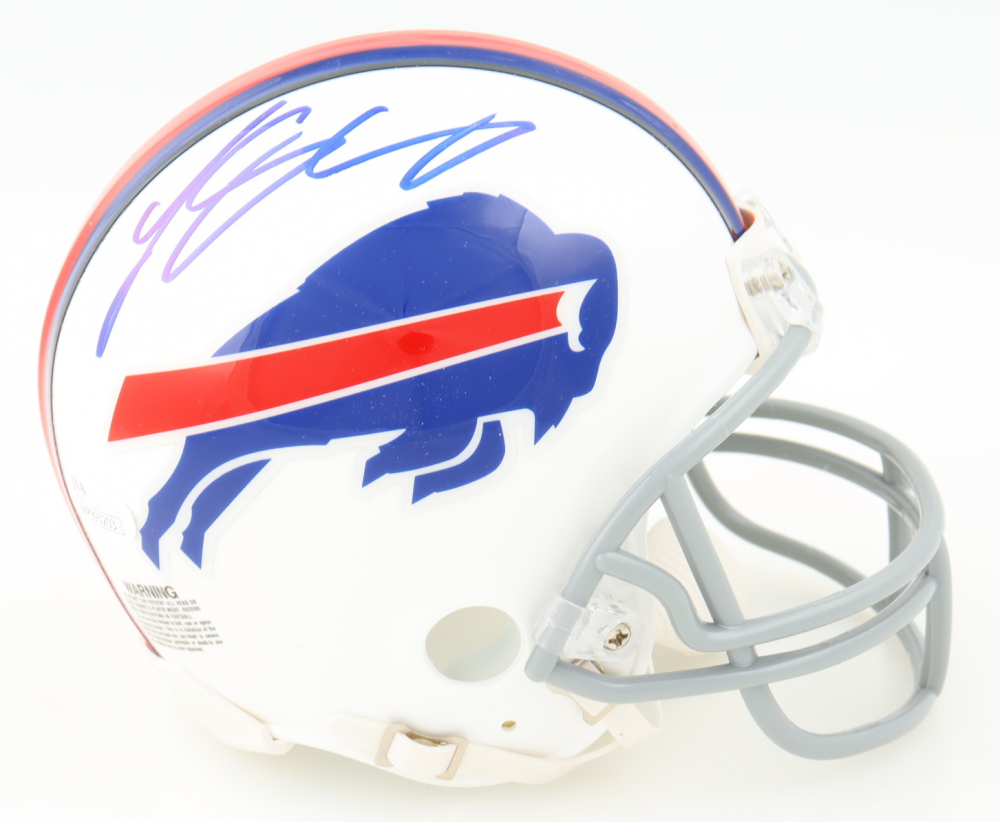 LeSean McCoy Signed Bills Mini Helmet 
