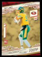 Trey Lance 2021 Panini Chronicles Draft Picks Prestige #81 RC at PristineAuction.com