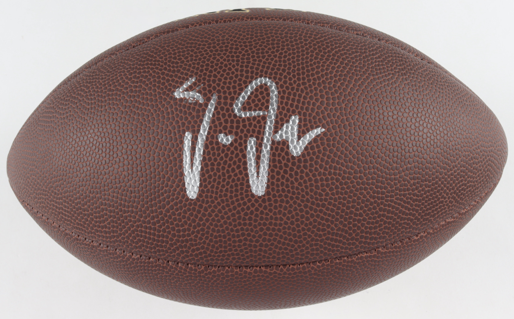 Justin Jefferson Signed NFL Football (JSA) at PristineAuction.com Justin Jefferson Signed NFL Football (JSA) at PristineAuction.com
