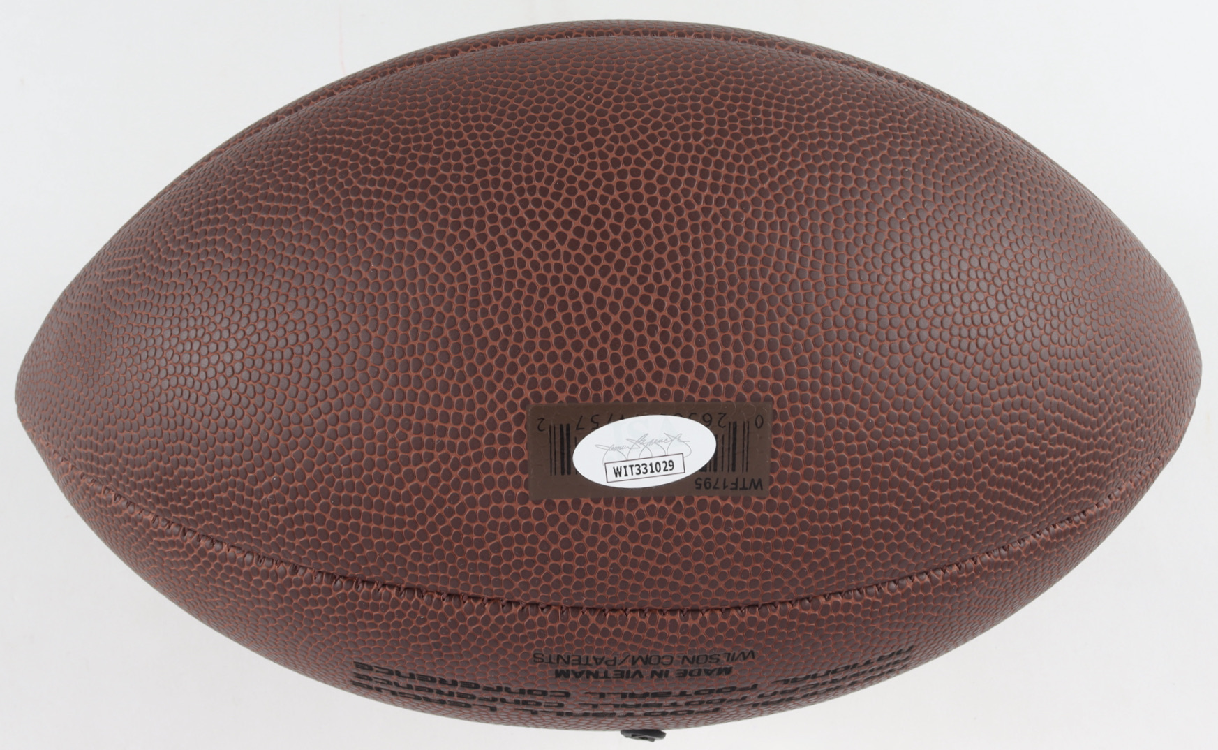 Justin Jefferson Signed NFL Football (JSA) at PristineAuction.com Justin Jefferson Signed NFL Football (JSA) at PristineAuction.com