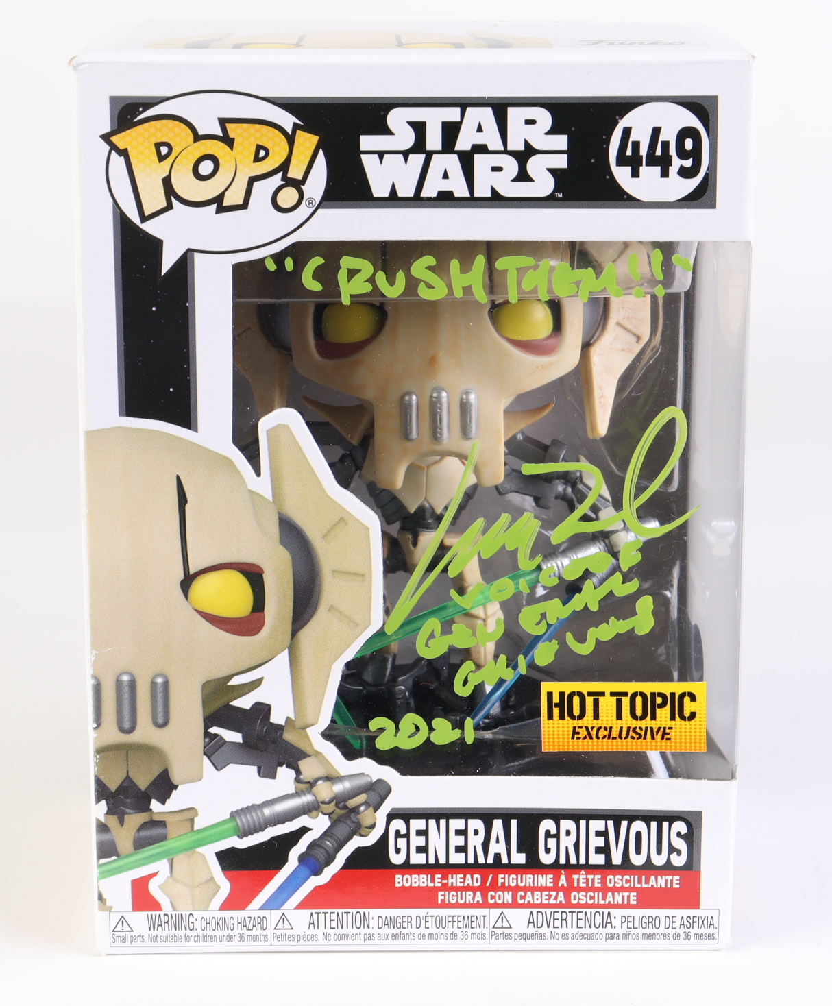Funko Pop! Star Wars - Général Grievous avec quatre sabres laser #449 Édition spéciale exclusive - Pops Portal