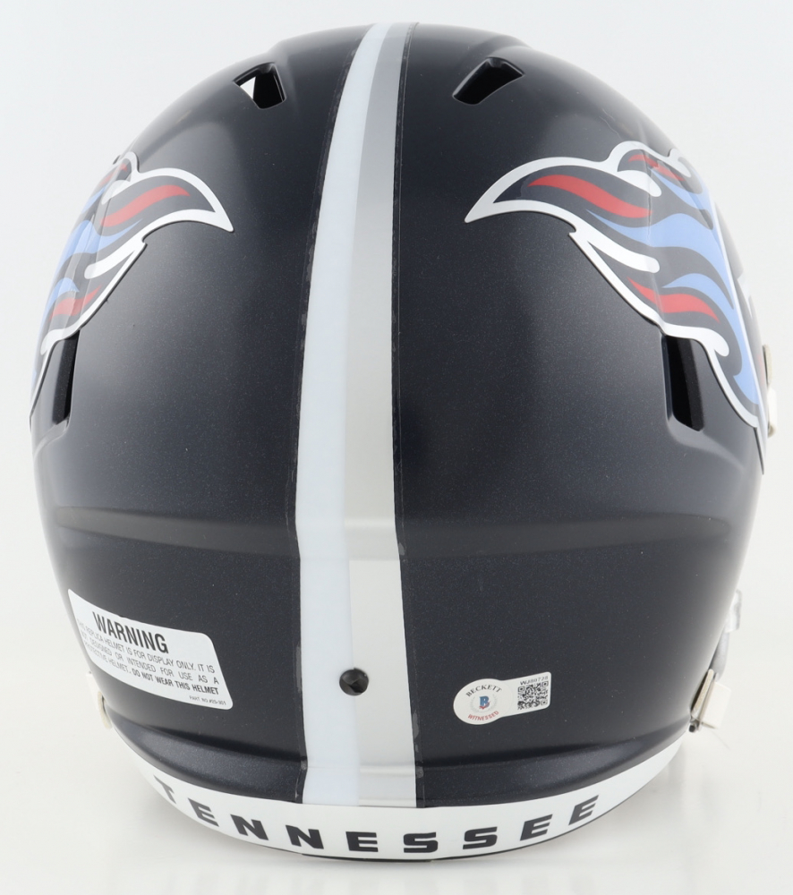 Earl Campbell Signed Titans FullSize Speed Helmet Inscribed "HOF 1991