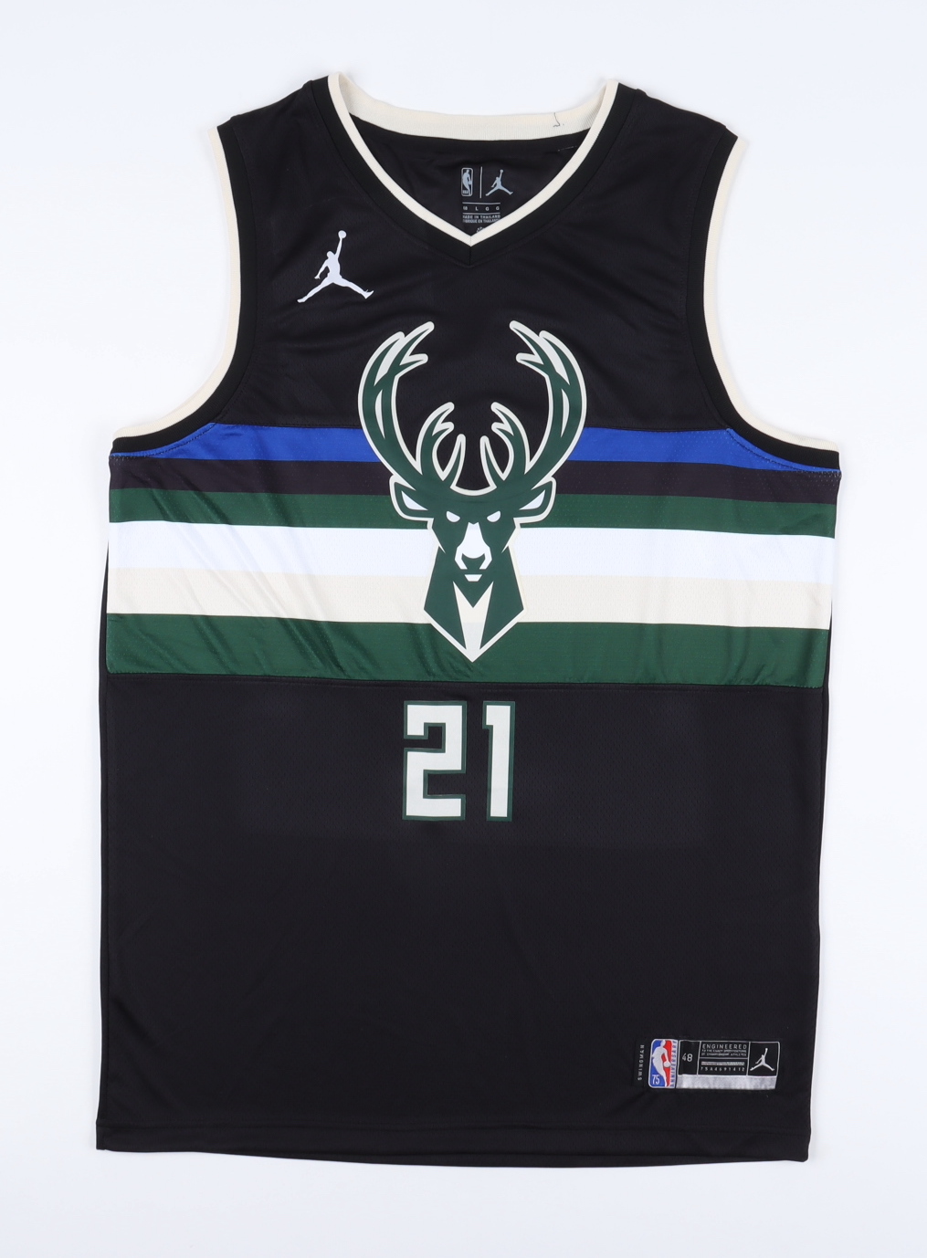 Jrue Holiday Signed Bucks Jersey (PSA) at PristineAuction.com Jrue Holiday Signed Bucks Jersey (PSA) at PristineAuction.com