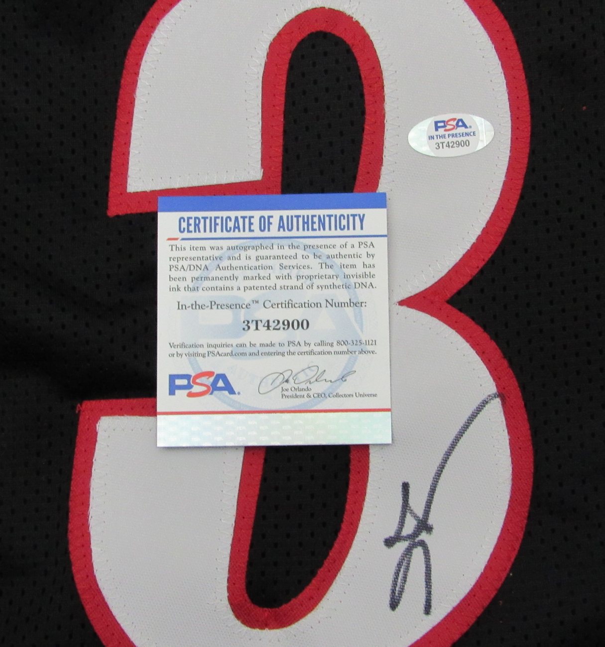 Allen Iverson Signed Jersey (PSA) at PristineAuction.com Allen Iverson Signed Jersey (PSA) at PristineAuction.com
