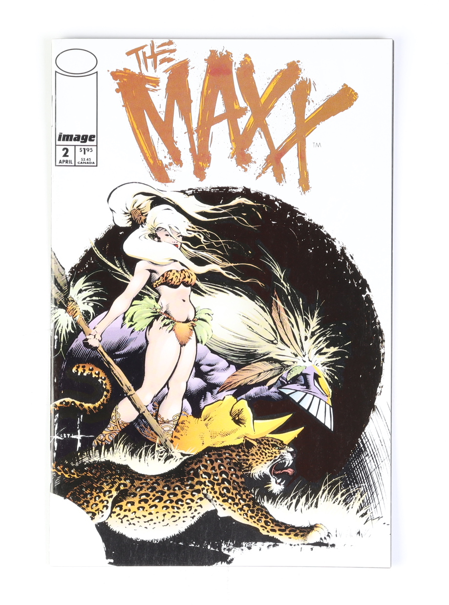 1993 "The Maxx" Issue #2 Image Comic Book at PristineAuction.com 1993 "The Maxx" Issue #2 Image Comic Book at PristineAuction.com
