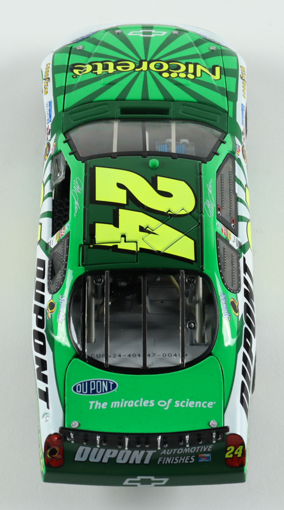 Jeff Gordon LE NASCAR #24 Dupont Nicorette 2006 Monte Carlo Elite 1:24 Scale Diecast Car at PristineAuction.com Jeff Gordon LE NASCAR #24 Dupont Nicorette 2006 Monte Carlo Elite 1:24 Scale Diecast Car at PristineAuction.com