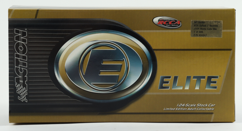 Jeff Gordon LE NASCAR #24 Dupont Nicorette 2006 Monte Carlo Elite 1:24 Scale Diecast Car at PristineAuction.com Jeff Gordon LE NASCAR #24 Dupont Nicorette 2006 Monte Carlo Elite 1:24 Scale Diecast Car at PristineAuction.com