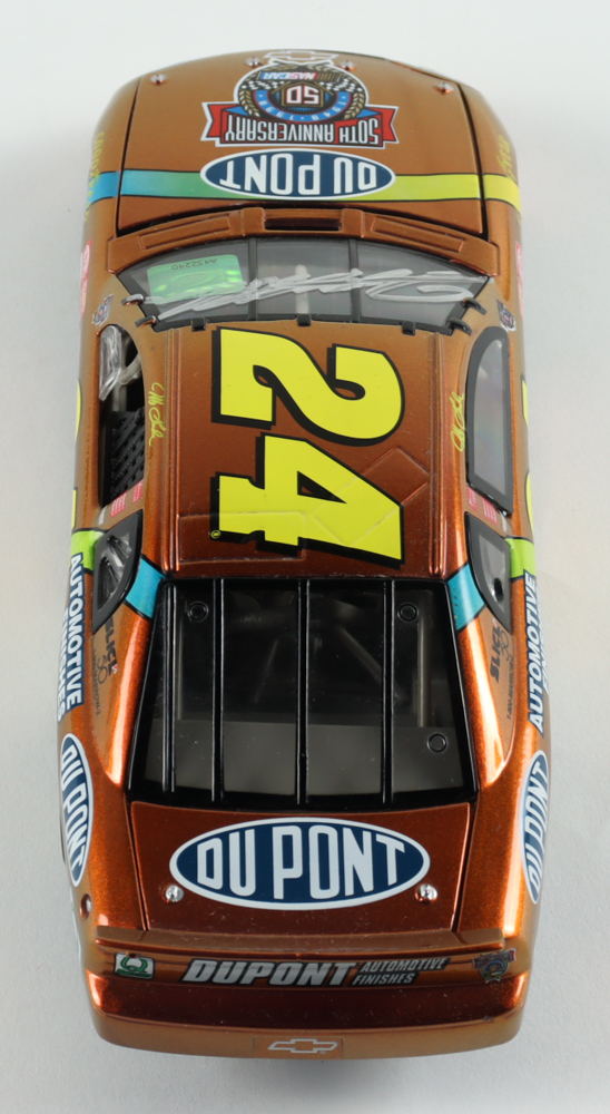 Jeff Gordon Signed LE NASCAR #24 ChromaLusion 1998 Monte Carlo 1:24 Scale Diecast Car (Gordon) at PristineAuction.com Jeff Gordon Signed LE NASCAR #24 ChromaLusion 1998 Monte Carlo 1:24 Scale Diecast Car (Gordon) at PristineAuction.com