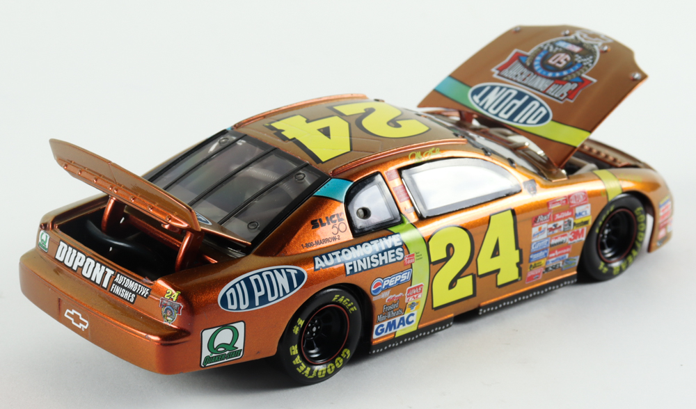 Jeff Gordon Signed LE NASCAR #24 ChromaLusion 1998 Monte Carlo 1:24 Scale Diecast Car (Gordon) at PristineAuction.com Jeff Gordon Signed LE NASCAR #24 ChromaLusion 1998 Monte Carlo 1:24 Scale Diecast Car (Gordon) at PristineAuction.com