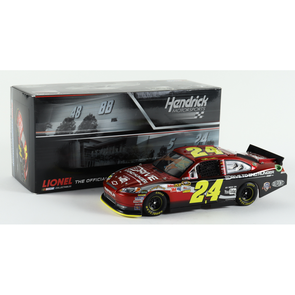 1998 SP Authentic - Jeff Gordon #24 Jeff Gordon Signed Rare Pre