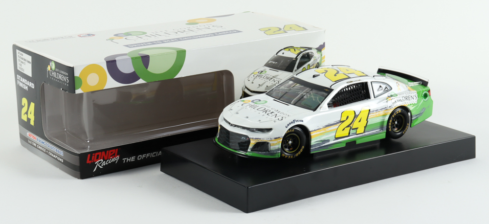 Jeff Gordon Signed LE NASCAR #24 Jeff Gordon Children's Foundation 1:24 Scale Diecast Car (Gordon) at PristineAuction.com Jeff Gordon Signed LE NASCAR #24 Jeff Gordon Children's Foundation 1:24 Scale Diecast Car (Gordon) at PristineAuction.com